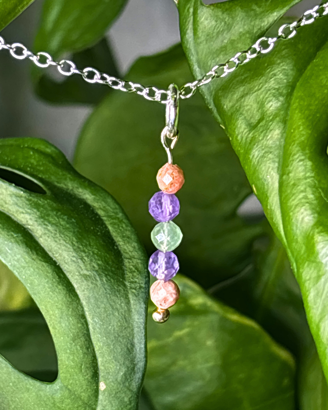 Polygender Pride Necklace Charm