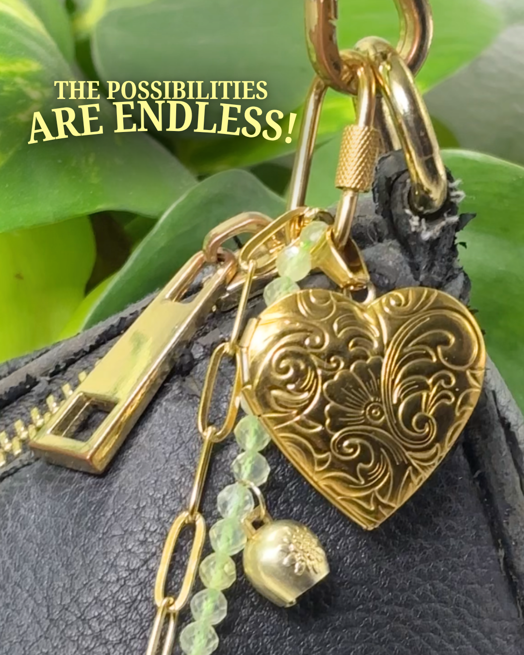 The Silver Heart Carabiner