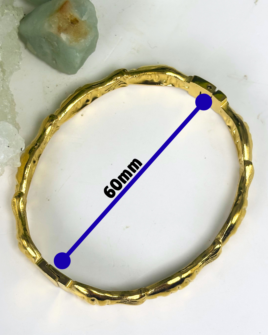 Gold Little Fishies Bracelet 6mm