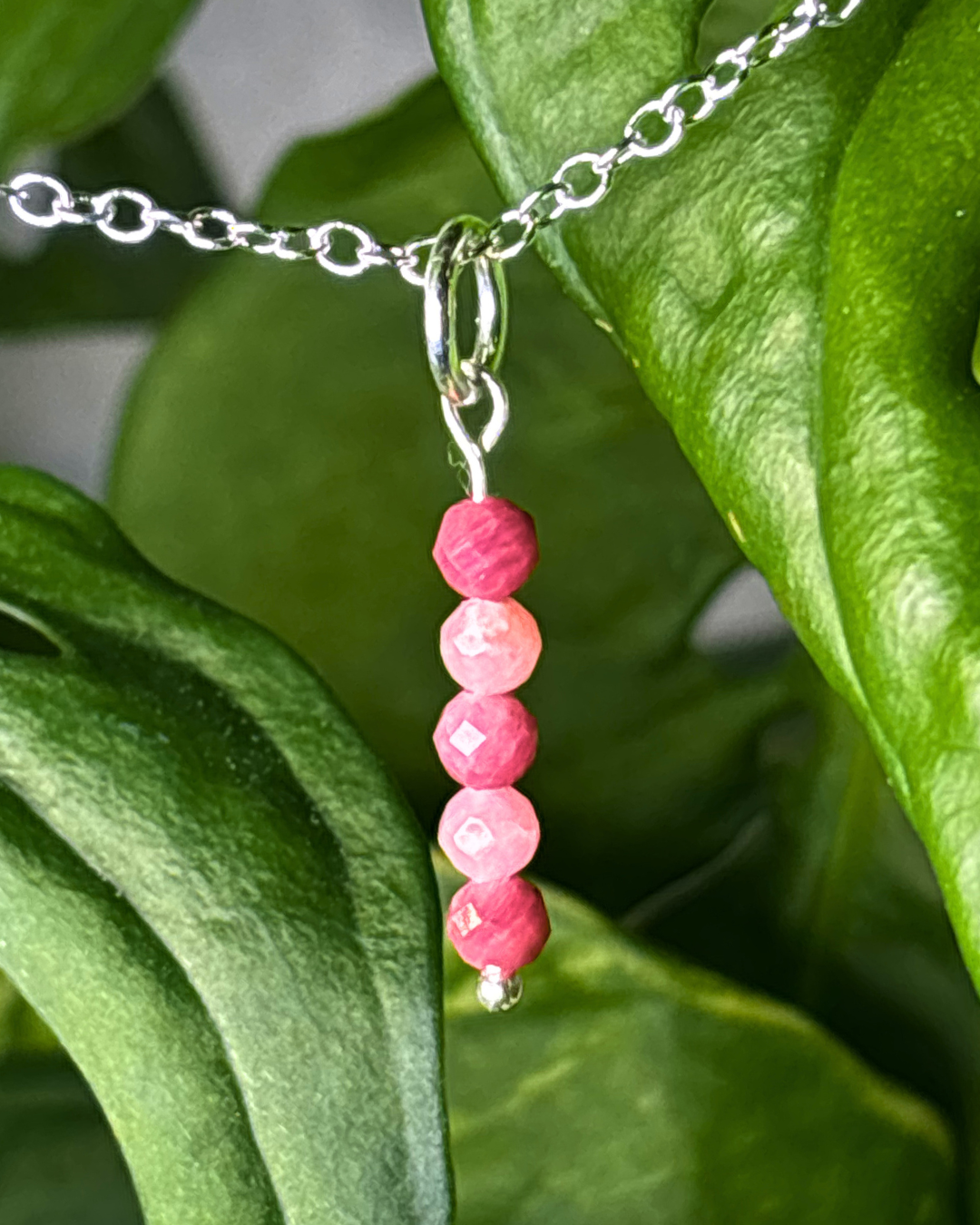 Strawberry Necklace Charm