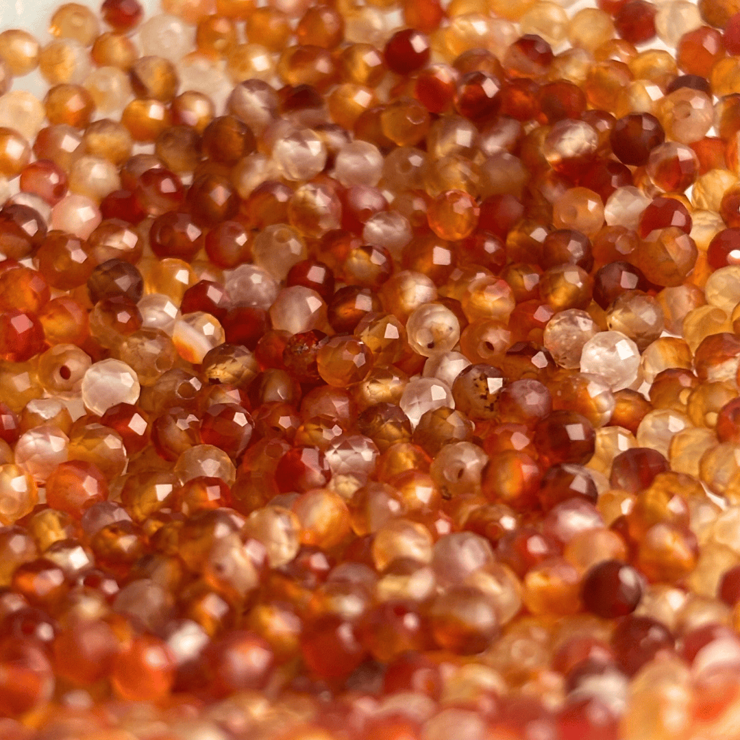 The Guide Crystals Carnelian Cherry Charm for Stud Earrings