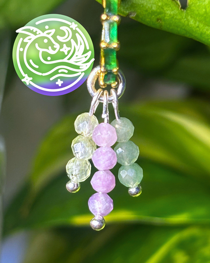 Capricorn Triple Sparkle Earring Charm