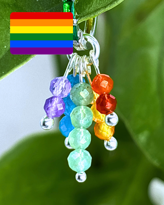LGBTQIA+ Pride Large Sparkle Charm