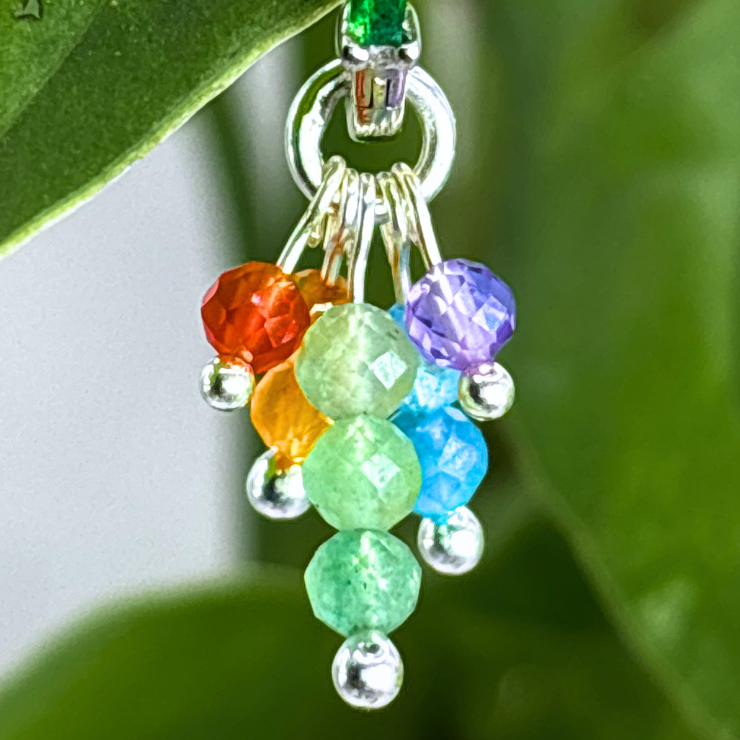 LGBTQIA+ Pride Small Sparkle Charm