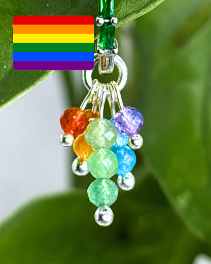 Rainbow Small Sparkle Charm