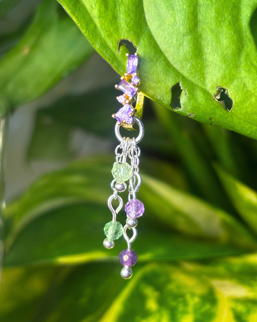 Libra Lily of the Valley Earring Charm