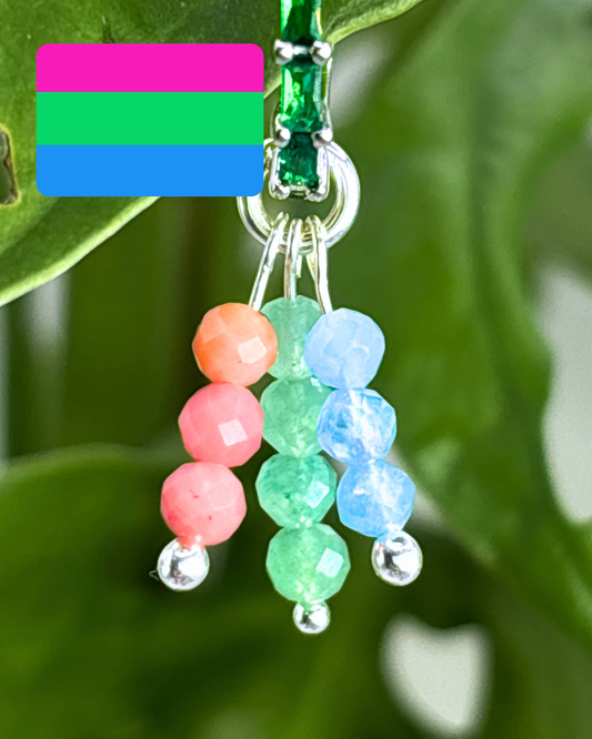 Spring Triple Stacked Charm