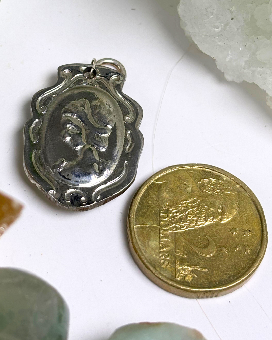 Silver Pears Spoon Charm