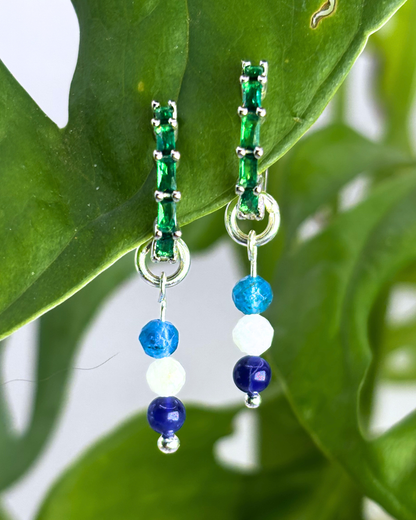 Subtle Mint Fresh Earring Charm