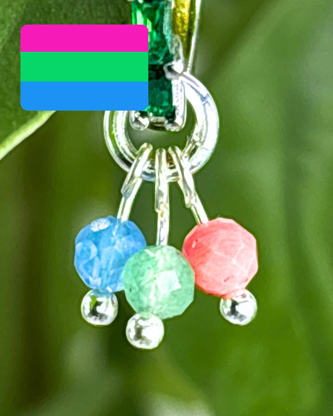Polysexual Grape Charm