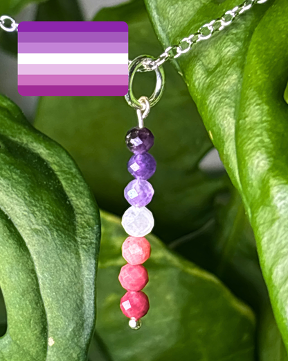 Femme Pride Necklace Charm