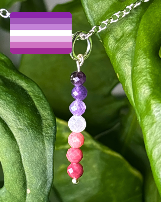 Femme Pride Necklace Charm