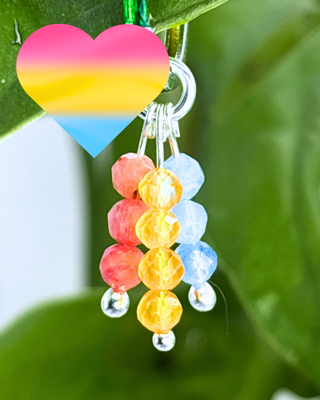 Summer Triple Sparkle Charm