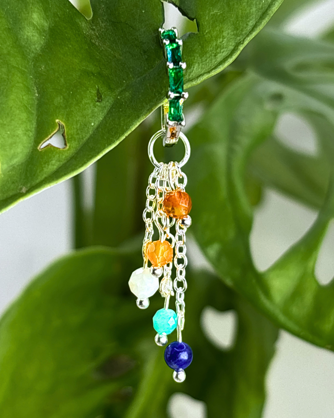 Fire & Ice Lily of the Valley Charm