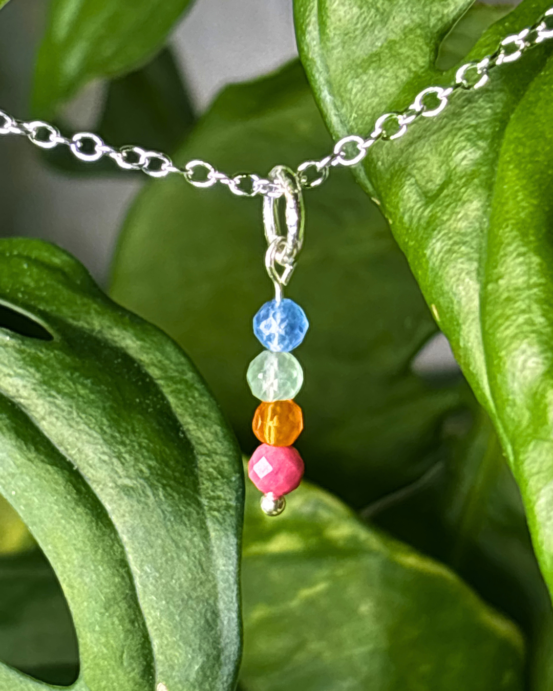 Panromantic Pride Necklace Charm