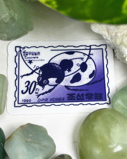 The Ladybug Stamp Sticker