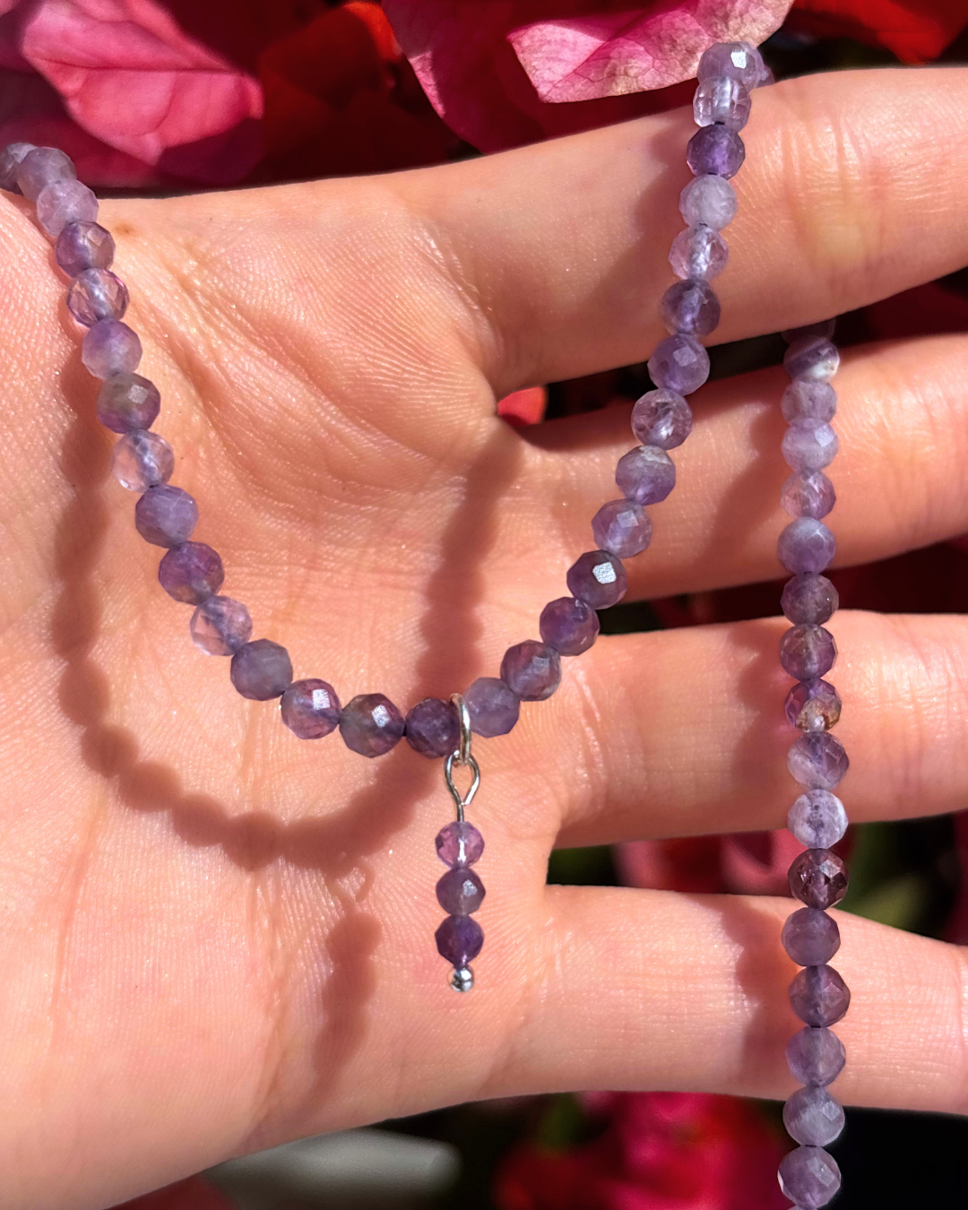 Amethyst Crystal Necklace