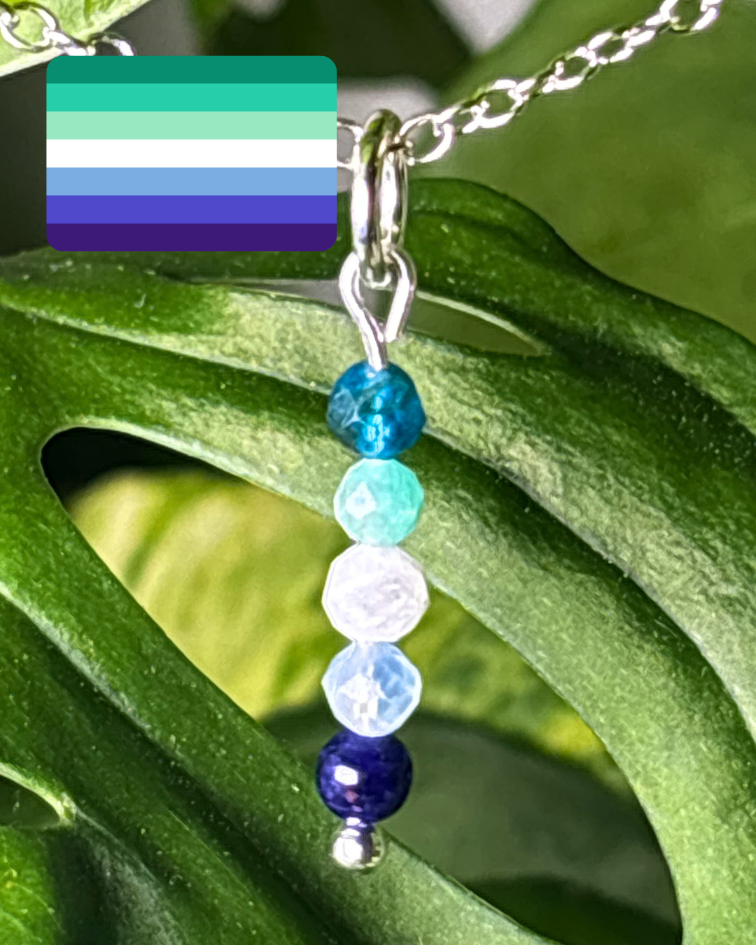 MLM / Gay Pride Necklace Charm