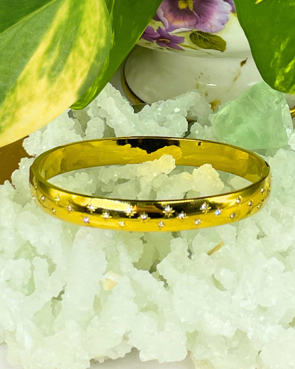 Gold Starstruck Bracelet 6mm