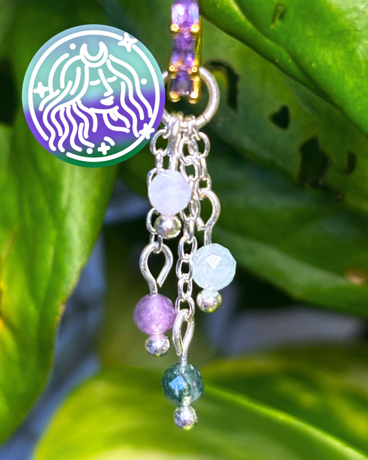 Virgo Lily of the Valley Earring Charm