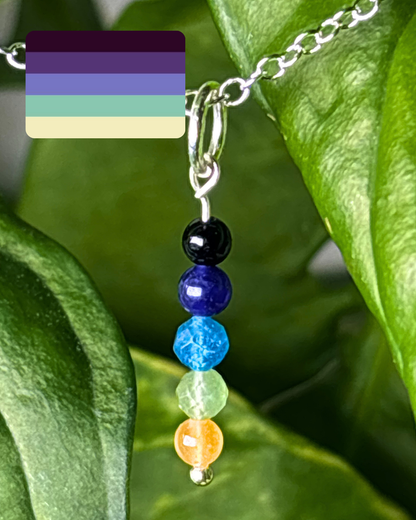 Plurality Pride Necklace Charm
