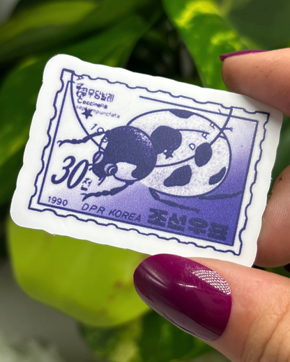 The Ladybug Stamp Sticker