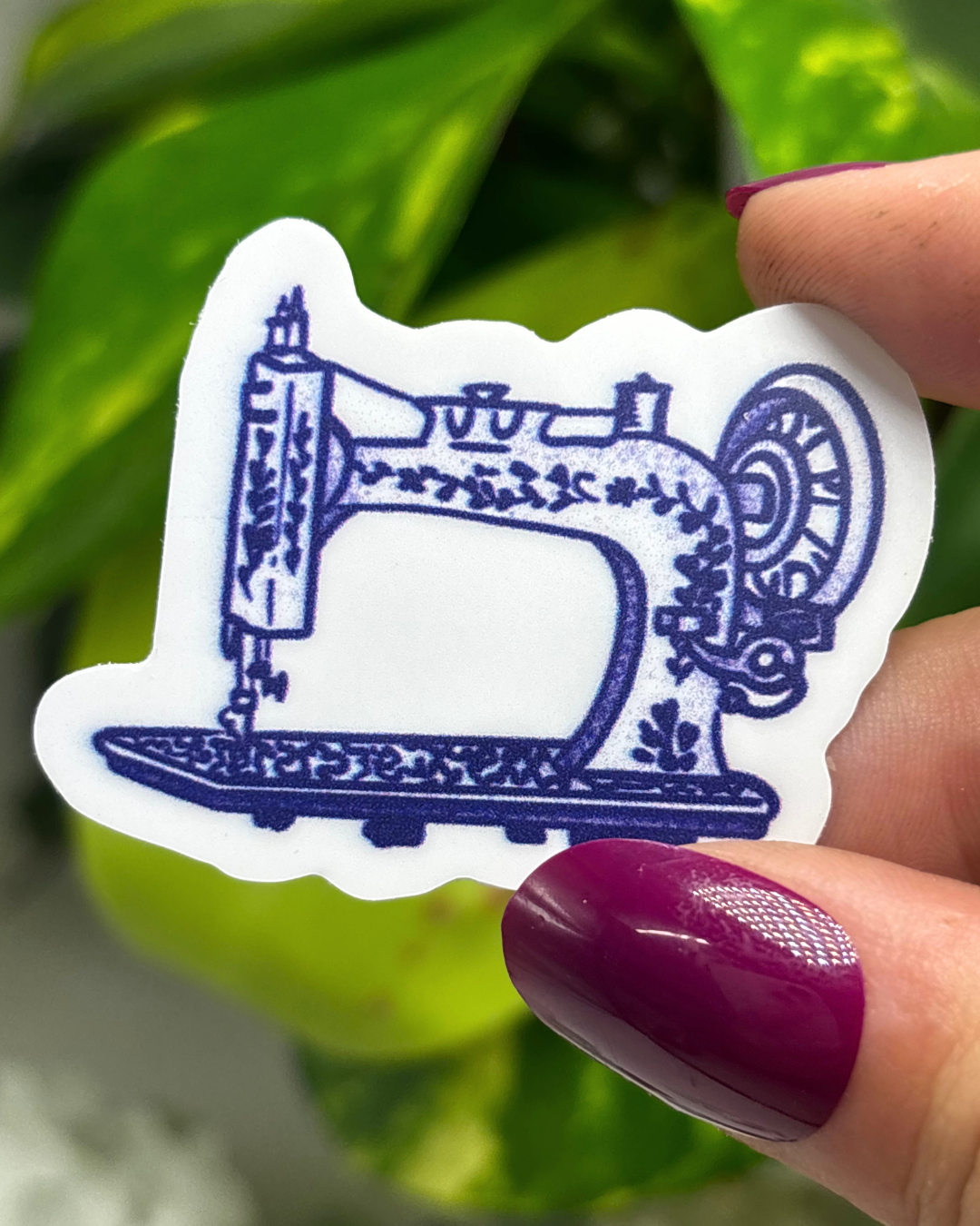 The Singer Sticker