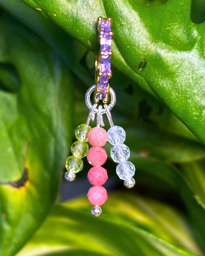 Sagittarius Triple Sparkle Earring Charm
