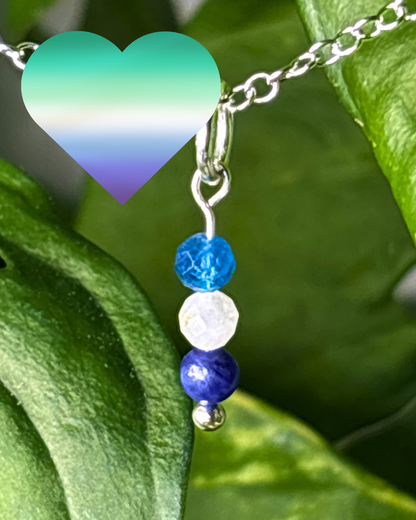 Subtle Mint Fresh Necklace Charm
