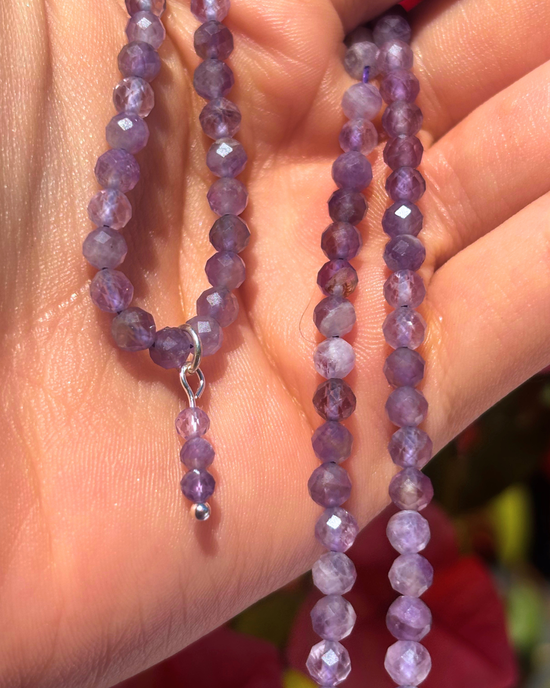 Amethyst Crystal Necklace