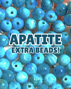 EXTRA 6mm Apatite Beads