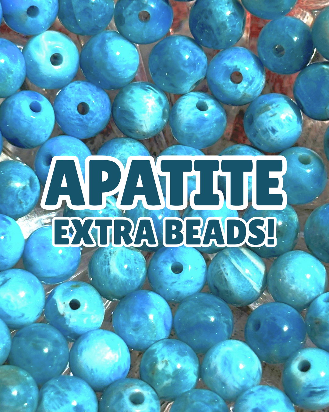EXTRA 6mm Apatite Beads