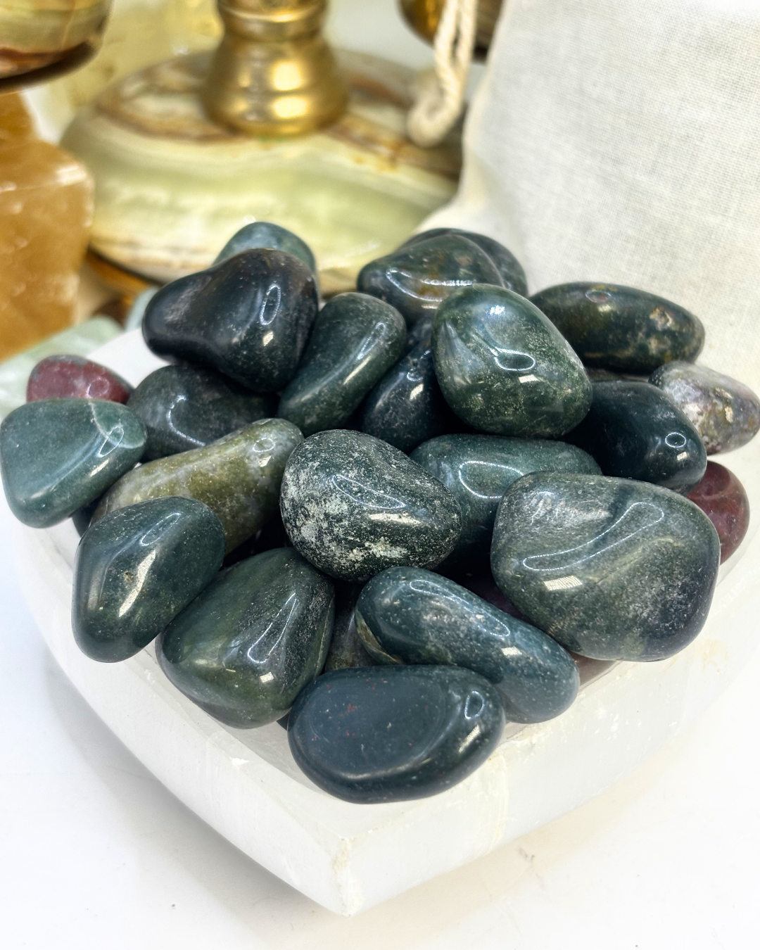 Bulk Polychrome Jasper Tumbles 300g