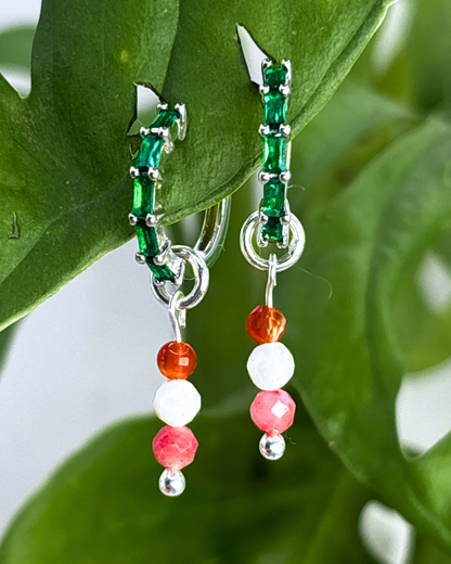 Subtle Lesbian Pride Earring Charm