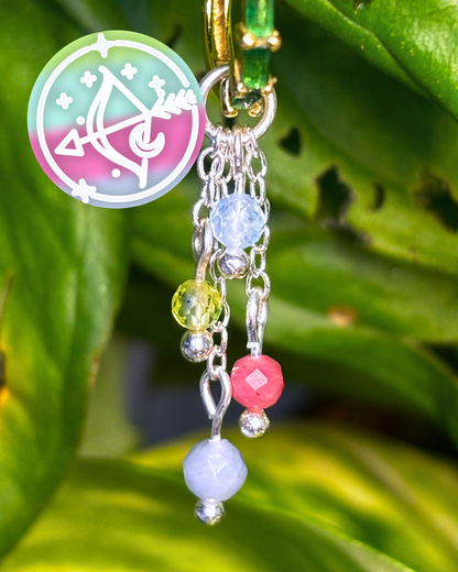 Sagittarius Lily of the Valley Earring Charm