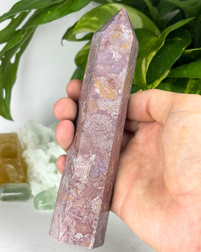 XL Purple Ocean Jasper Tower