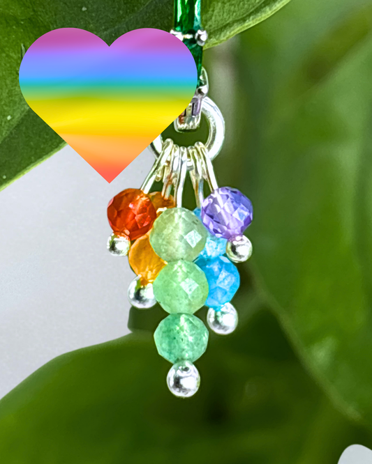 Rainbow Small Sparkle Charm