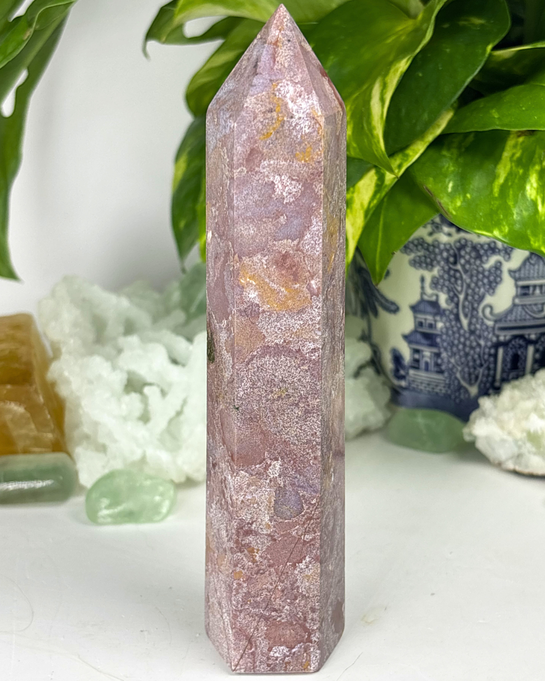 XL Purple Ocean Jasper Tower