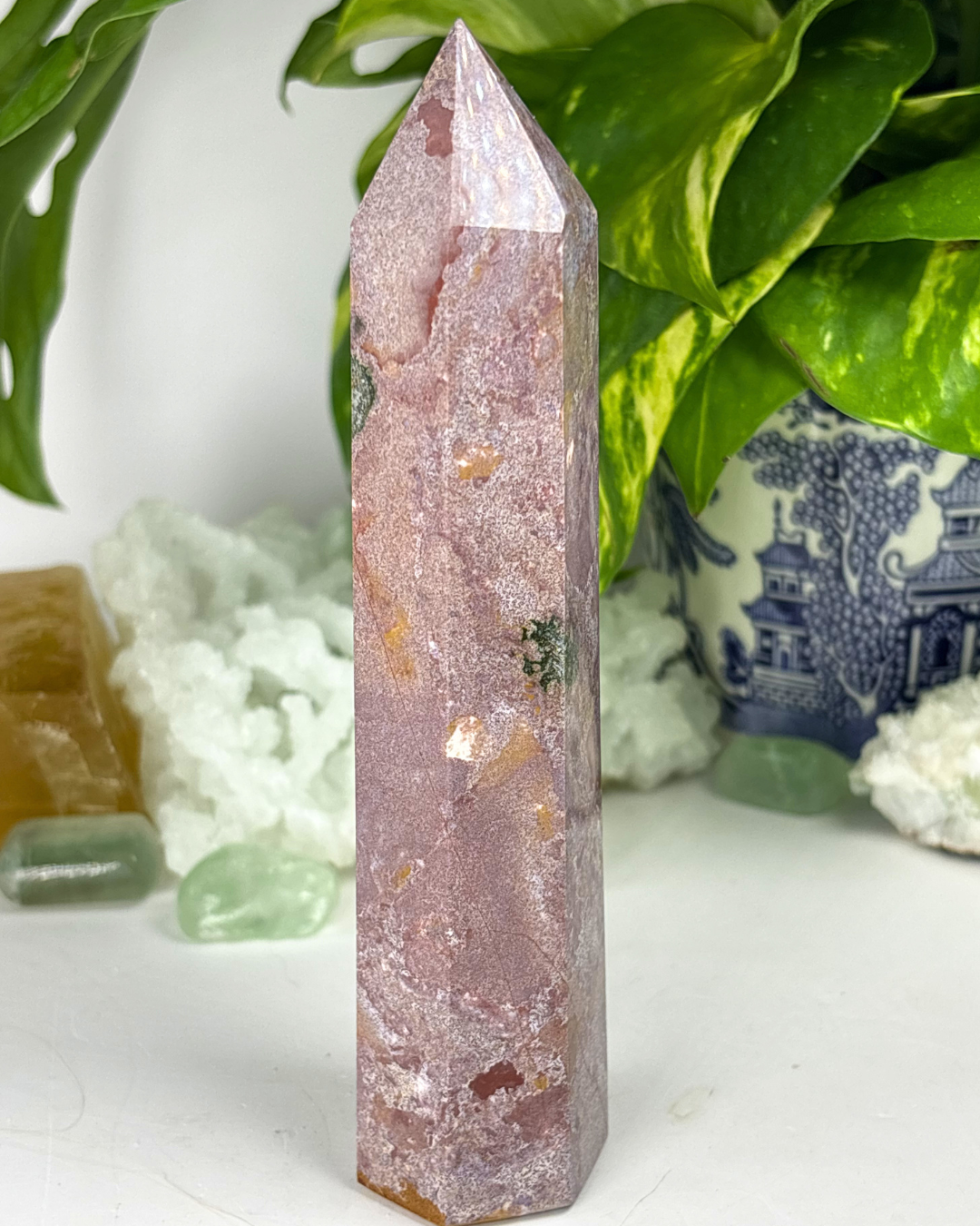XL Purple Ocean Jasper Tower