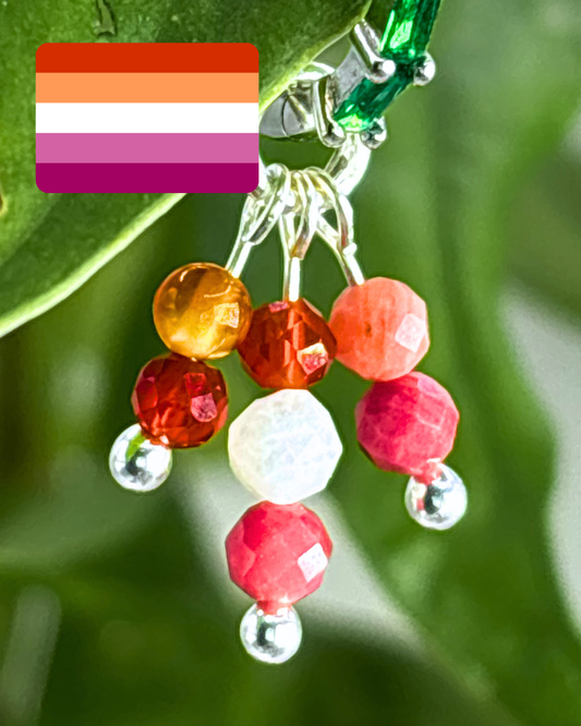 Subtle Sunrise Double Sparkle Charm
