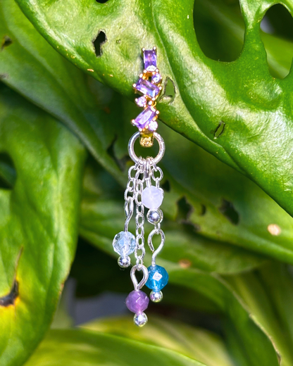 Gemini Lily of the Valley Earring Charm