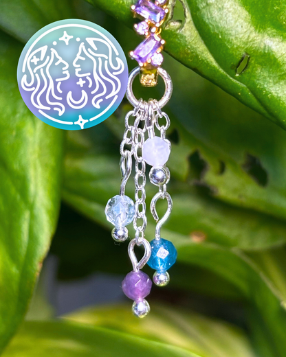 Gemini Lily of the Valley Earring Charm