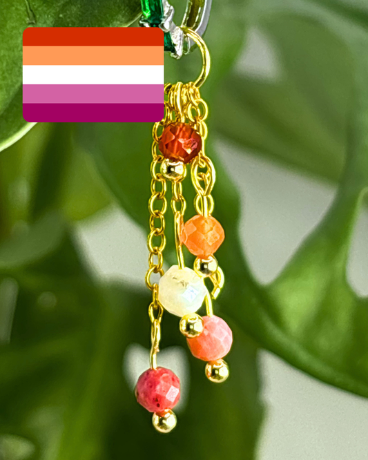 Sunrise Lily of the Valley Charm