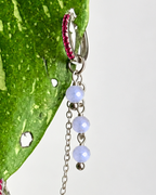 Blue Lace Agate Waterfall Chain