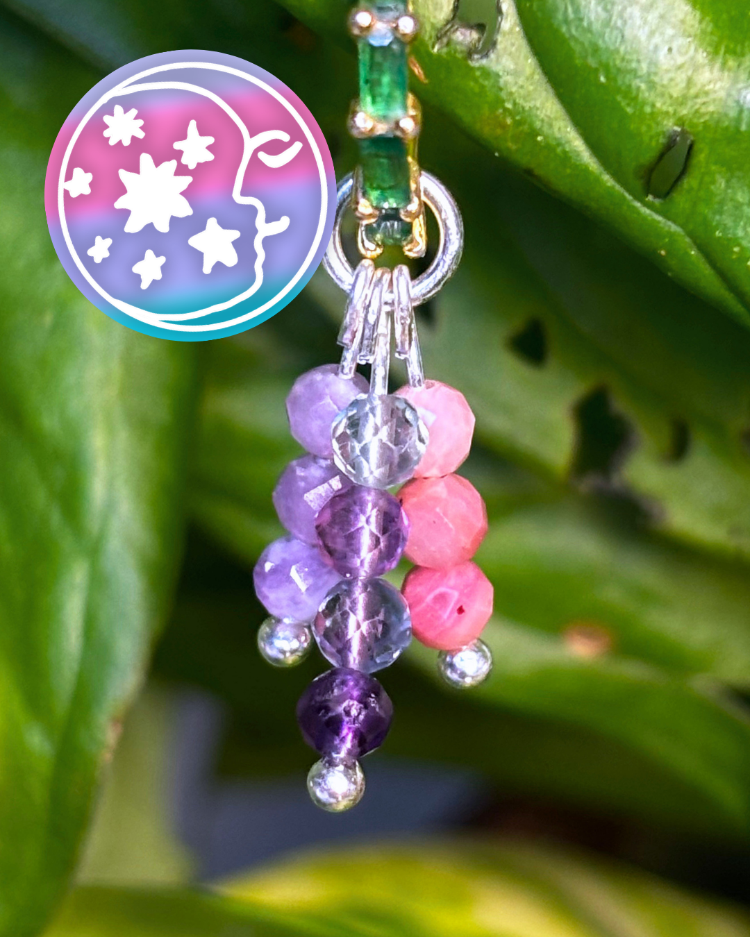 Ophiuchus Triple Sparkle Earring Charm