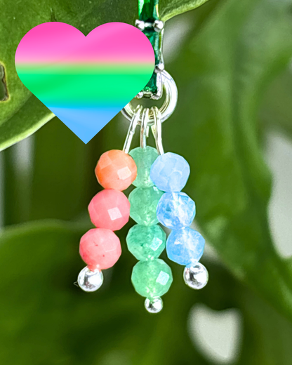 Spring Triple Stacked Charm