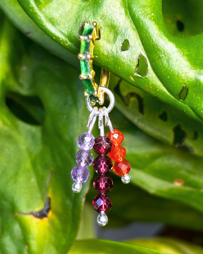 Aries Triple Sparkle Earring Charm