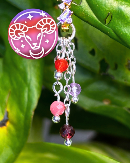 Aries Lily of the Valley Earring Charm