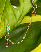 Garnet Aphrodite Chain