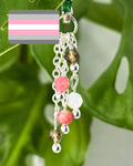 Demigirl Pride Lily of the Valley Charm